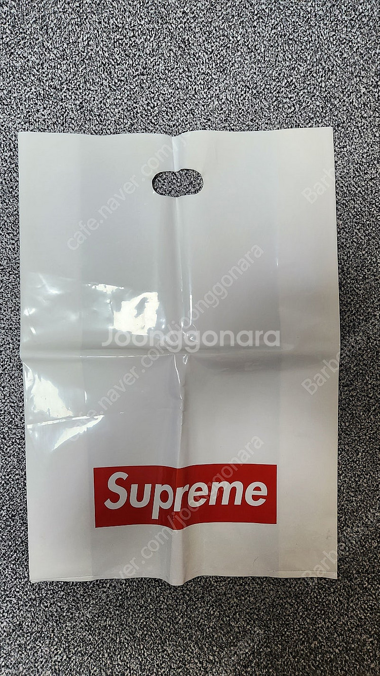 슈프림 악세서리(폴리백+리유저블백+지퍼백)--1