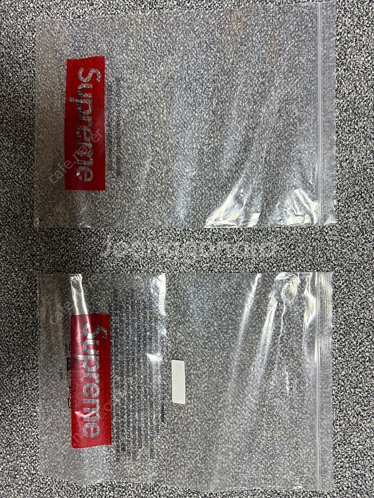 슈프림 악세서리(폴리백+리유저블백+지퍼백)--3