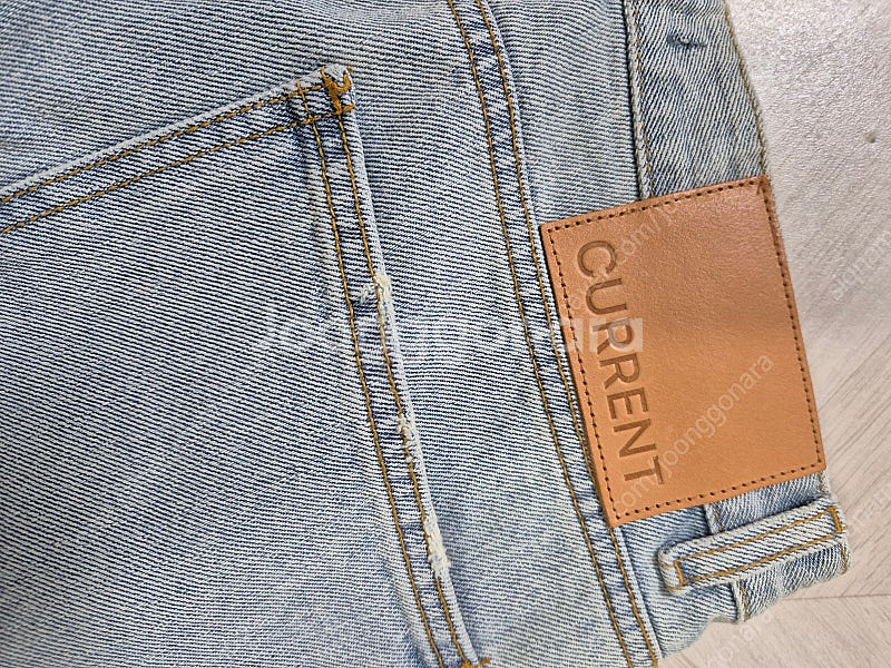 CURRENT 커렌트 데님팬츠--4