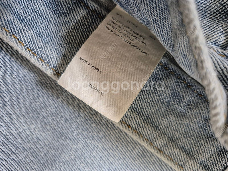 CURRENT 커렌트 데님팬츠--6