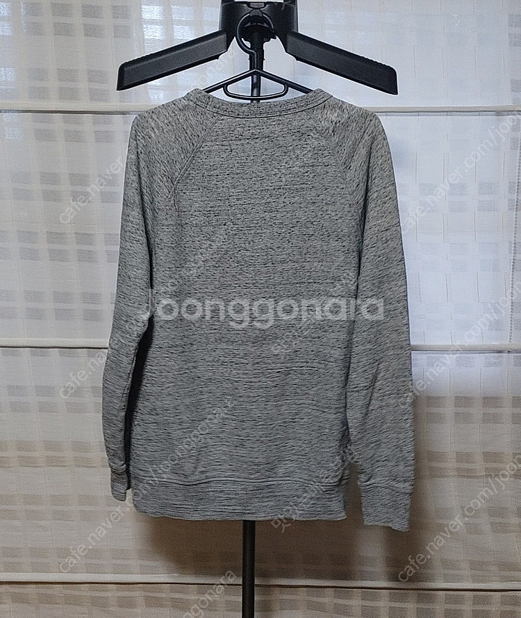 (TOPTEN) 탑텐 그레이 맨투맨 긴팔 티셔츠 95--1