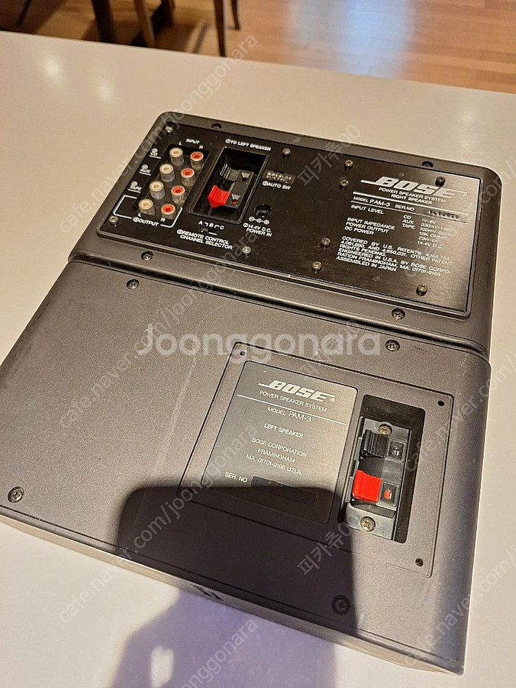 Bose Pam3 1조. 내장 앰프는 고장--2