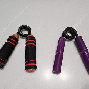 레인보우 악력기 2종(오렌지, 퍼플)
