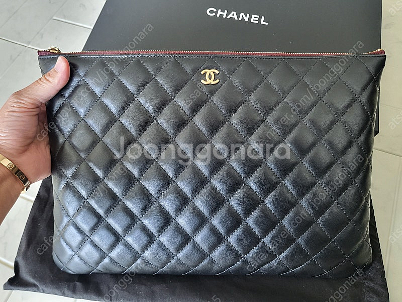 샤넬 램 클러치--0