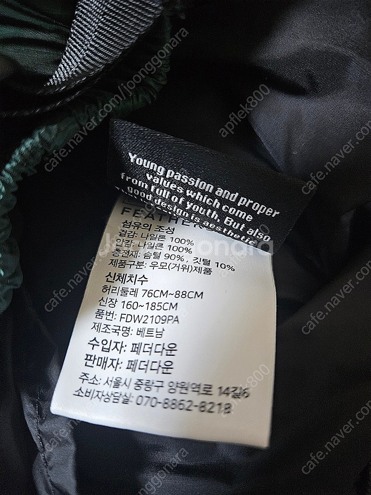 아크테릭스 페더다운--3