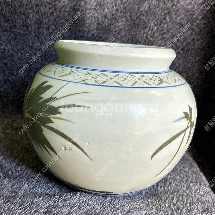 옛날 우리나라 빈티지 목단 도자기 장식품 팝니다--2