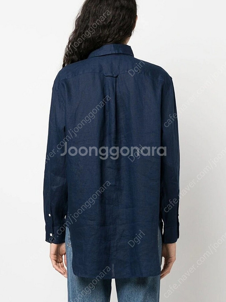폴로 랄프로렌 여성 린넨 셔츠 새제품--2