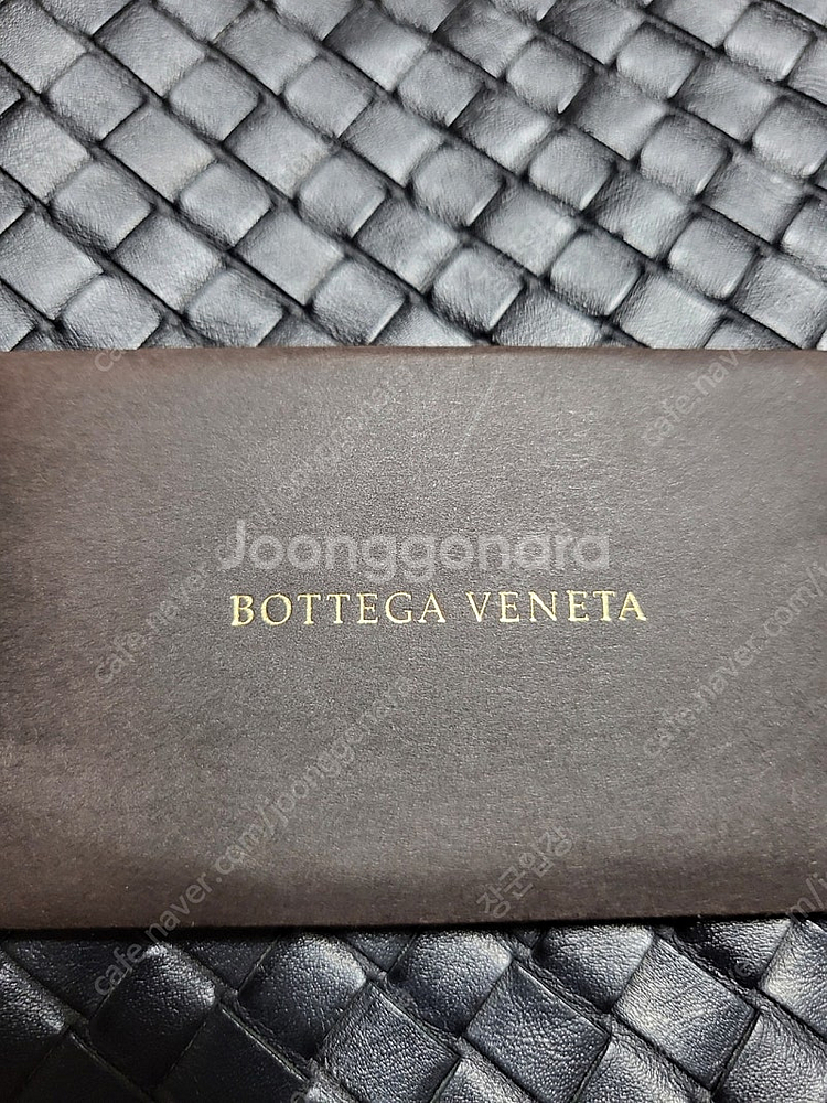 보테가 베네타 인트레치아토 클러치 블랙L--8