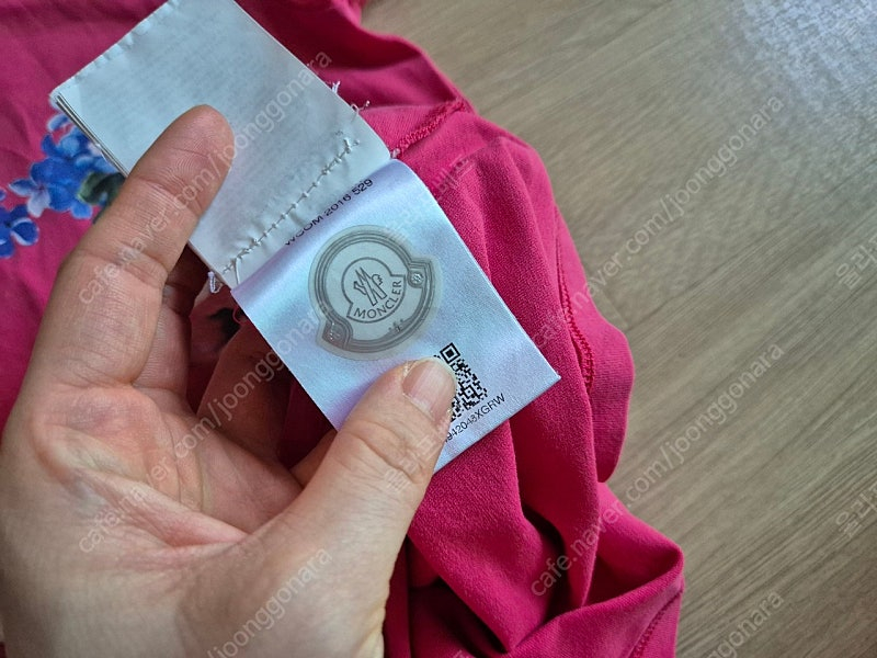 몽클레어 키즈 여아 반팔티 (정품) 사이즈 12 이미지