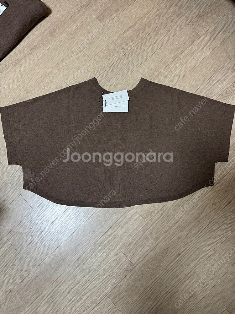 25SS 한섬 더캐시미어 홀가먼트 돌먼 슬리브 니트가디...--4