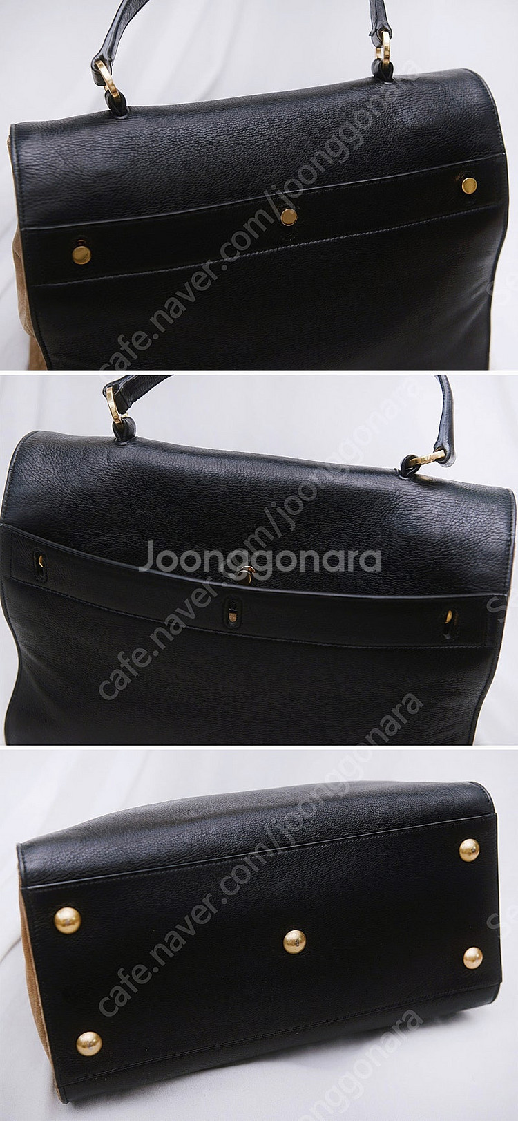 생로랑 (YSL) 삭 뮤즈 투 블랙브라운 2웨이 (토트...--6