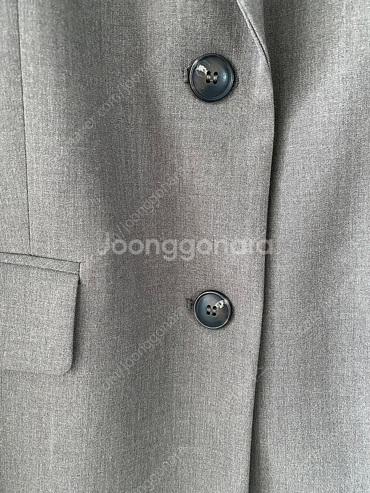 [새제품] 지오다노 자켓 장희령 TR블레이저 M, 올리브 브라운 (택부착 372901)--6