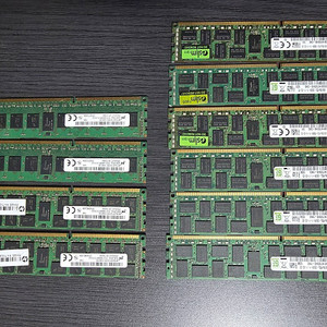 서버용램카드 ddr3 8gb 개당7천원에 10장팜니다.