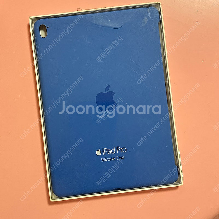 아이패드 프로 9.7인치 (정품) 실리콘케이스 로얄블루--0