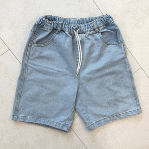 히로 블랭크 데님 하프 팬츠 연청 140