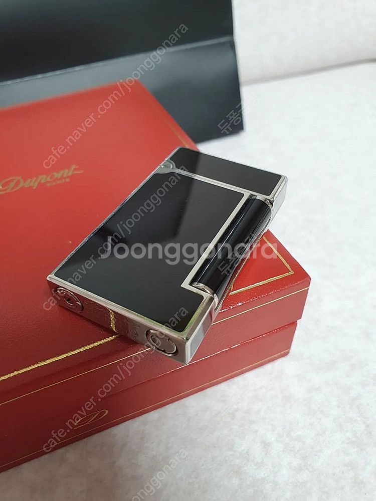 [정품] 듀퐁라이터 라인D ca17240 슬림 블랙--2