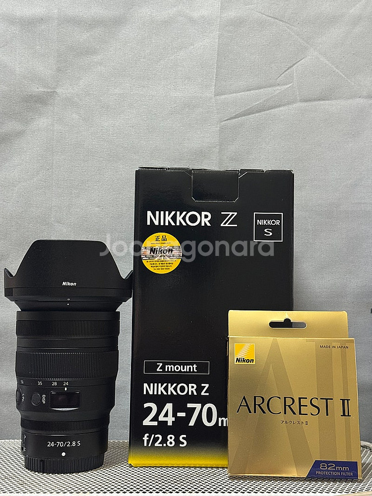 니콘 2470 f2.8s 신품급 아크레스트 필터2--0