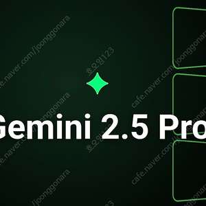 구글 제미나이 gemini 2.5 pro 1년