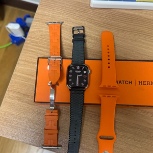 애플워치9 41mm 에르메스 실버