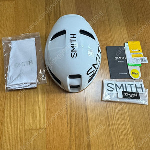 스미스 이그나이트 헬멧 유광 화이트(m사이즈)