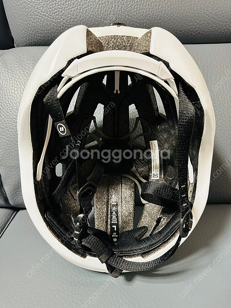 홍진 아이벡스 2.0 L 라지 화이트 자전거 헬멧--4
