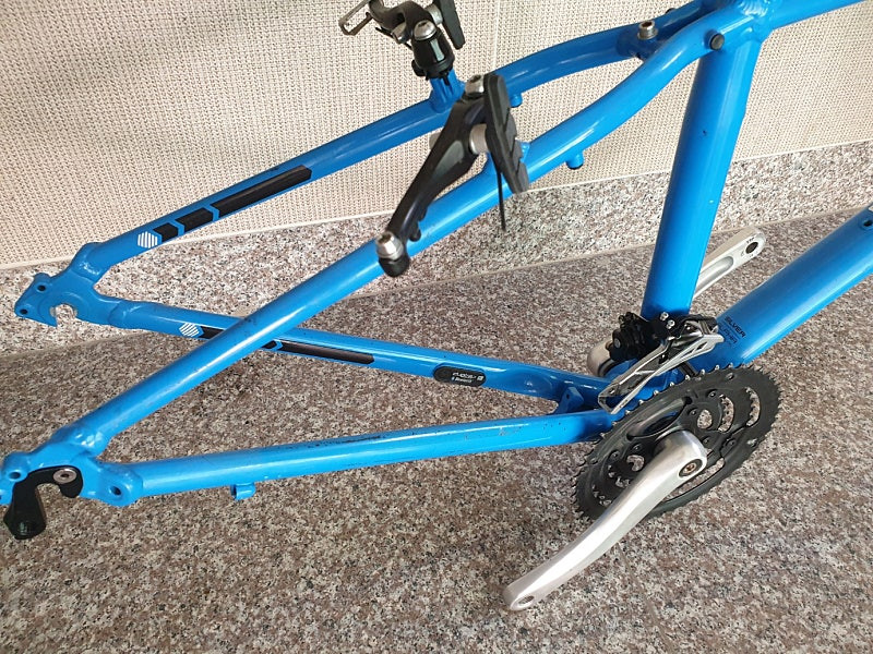 트렉 FX2 하이브리드 자전거+생활형 풀샥 MTB 자전거 프레임(트렉 데칼) 이미지