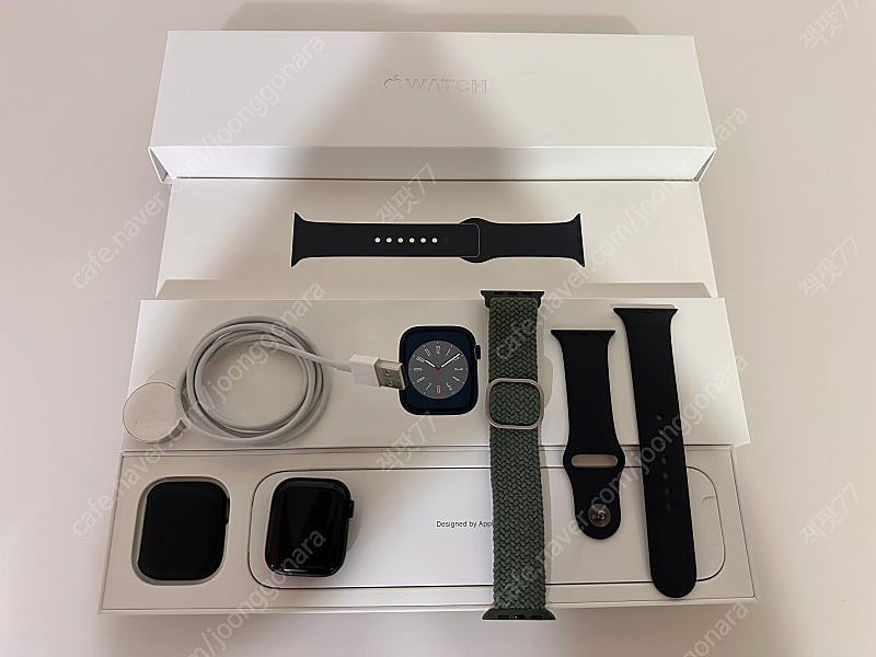 애플워치8 41mm 블랙 판매합니다!--0