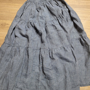 넬 린넨 롱치마