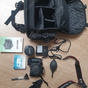 Canon eos 550d, efs18-55렌즈 등 이미지
