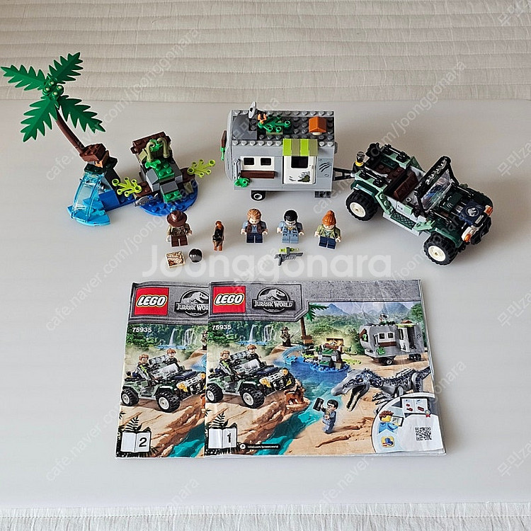 레고 쥬라기월드, 75935 바리오닉스와의 대결 역순분해 (공룡X)--0