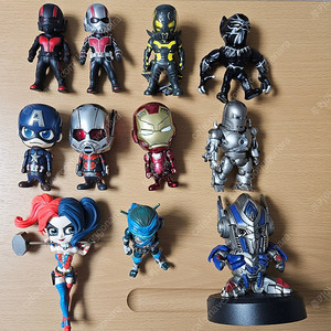 아이언맨 앤티맨 태권보이 닌자거북이 피구어 건담 나루토 각종 합금