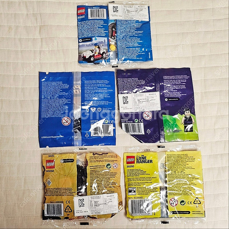 레고 올드 30032 5001623 5002127 폴리백 MISB 슈퍼맨 조엘 슈레더 월드레이서--1