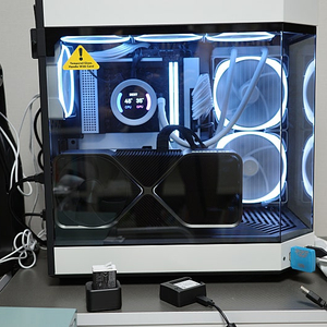 5800x3d + RTX 4080 + 오디세이 OLED G9 NZXT 초고사양 PC