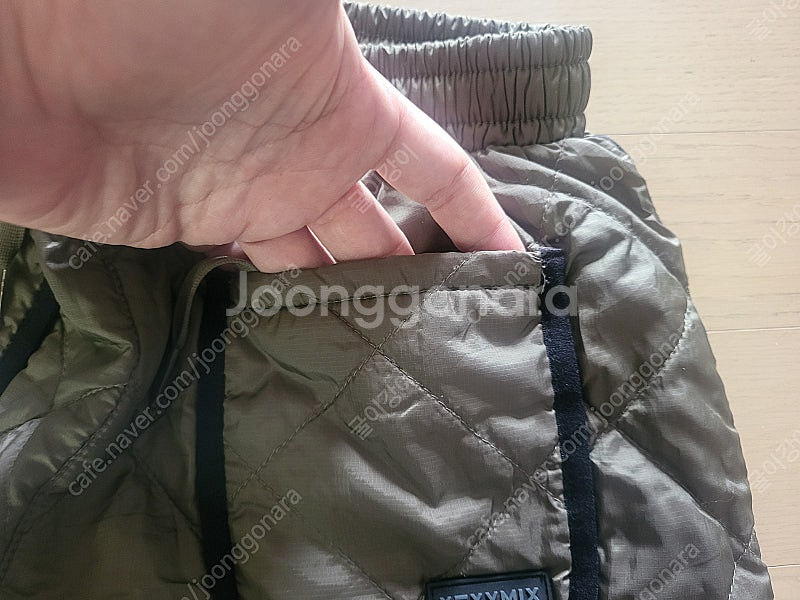 젝스믹스키즈 150사이즈 퀼팅 트레이닝 팬츠--3