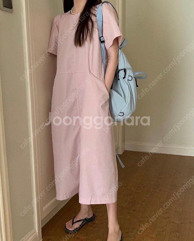 새상품)pyt 프영띵 로이원피스 반팔원피스--0