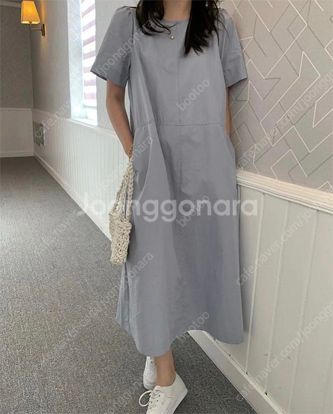 새상품)pyt 프영띵 로이원피스 반팔원피스--4