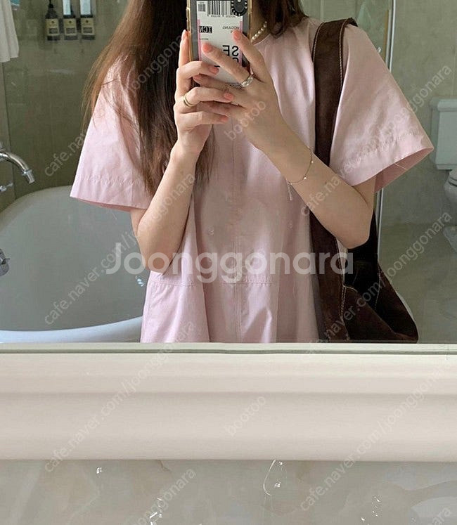 새상품)pyt 프영띵 로이원피스 반팔원피스--5