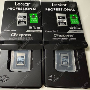 소니 a1m2 a7r5 a7m4 CF-A 메모리카드 렉사 실버 320GB