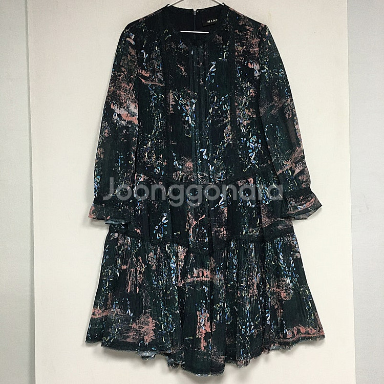 MINE 마인 프린팅 플레어 원피스 55 / 랑방 마인...--0
