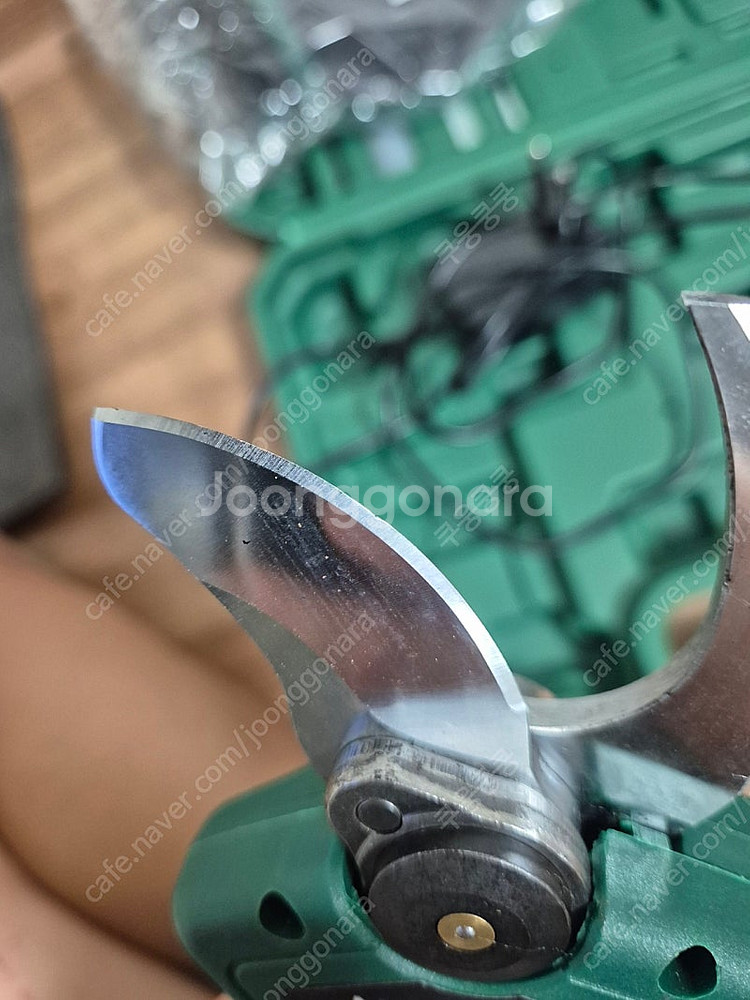 나리온 전지가위 35mm제품판매(배터리2개)--2