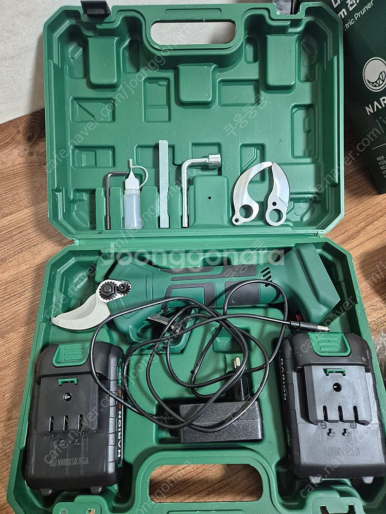 나리온 전지가위 35mm제품판매(배터리2개)--4