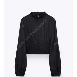 [새상품] 자라 새틴 탑 XS사이즈 정가 49,000원