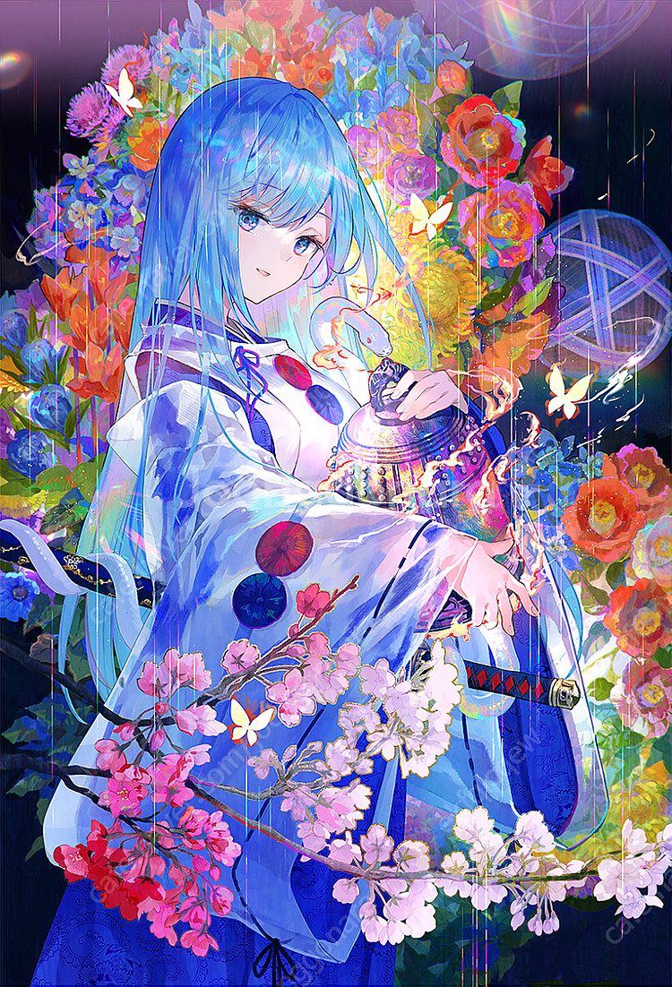 미소녀 일러스트 태피스트리 판매합니다 성인 데어라 애니 등등--0