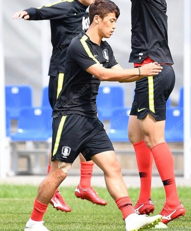 18-20 대한민국 축구 국가대표 선수지급용 국대 트레이닝 반바지 쇼트 이미지