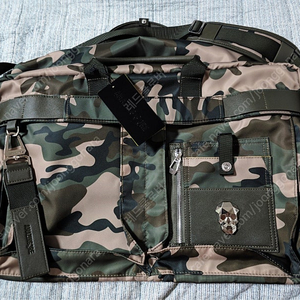 어메이징크리 카모 보스턴백
