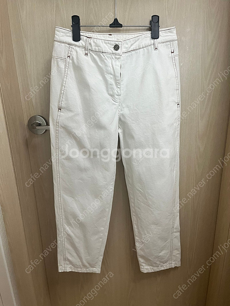 sjsj 화이트 팬츠 64--0