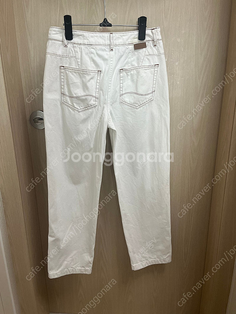 sjsj 화이트 팬츠 64--1