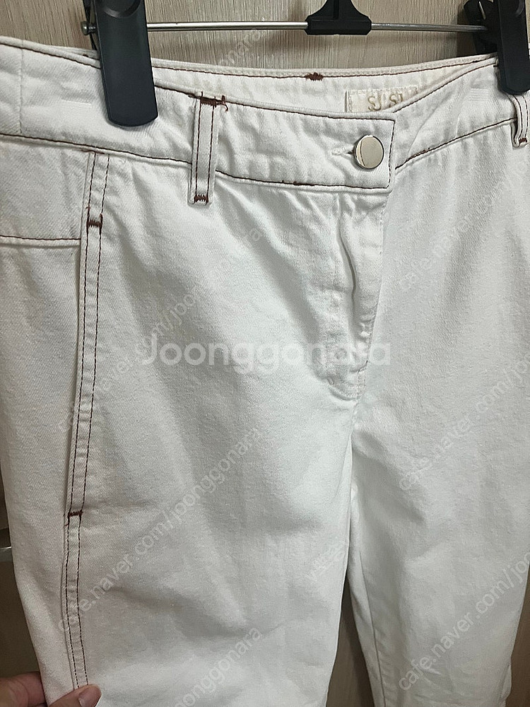 sjsj 화이트 팬츠 64--2