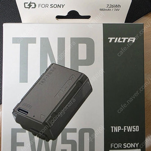 틸타 fw50(소니용) 배터리