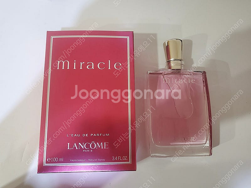 랑콤 미라클 오드퍼퓸100ML 새거--0
